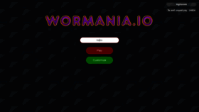 What Wormania.io website looked like in 2019 (5 years ago)