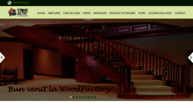 What Woodfactory.ro website looked like in 2019 (5 years ago)