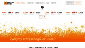 What Wspolnyrynek.pl website looked like in 2019 (5 years ago)