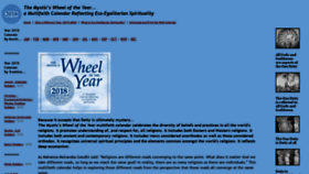 What Wheeloftheyear.com website looked like in 2019 (5 years ago)