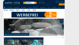 What Wetteronline.de website looked like in 2019 (5 years ago)