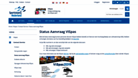 What Wanneerkomtmijnvispas.nl website looked like in 2019 (5 years ago)