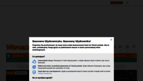 What Wspolczesna.pl website looked like in 2019 (5 years ago)
