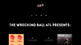 What Wreckingballatl.com website looked like in 2019 (5 years ago)
