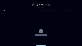 What Waterman.com website looked like in 2019 (5 years ago)