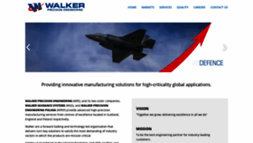 What Walkerprecision.com website looked like in 2019 (6 years ago)