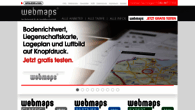 What Webmaps.de website looked like in 2019 (5 years ago)
