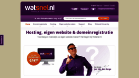 What Watsnel.nl website looked like in 2019 (5 years ago)