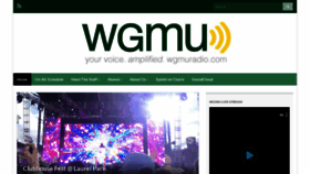 What Wgmuradio.com website looked like in 2019 (5 years ago)