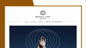 What Wholelifeyoga.com website looked like in 2019 (5 years ago)