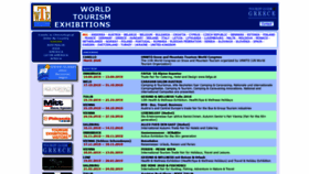 What World-tourism-exhibitions.com website looked like in 2019 (5 years ago)
