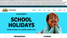 What Wannabees.com.au website looked like in 2019 (5 years ago)
