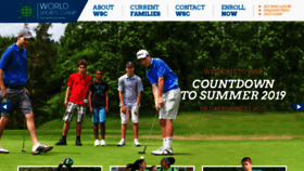 What Worldsportscamp.com website looked like in 2019 (5 years ago)