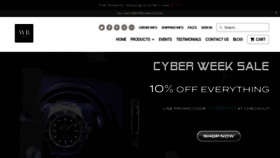What Watchboxco.com website looked like in 2019 (5 years ago)