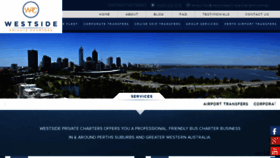 What Westsideprivatecharters.com.au website looked like in 2019 (5 years ago)