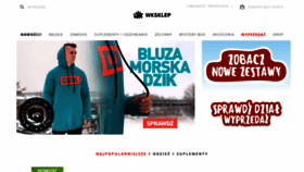 What Wksklep.pl website looked like in 2019 (5 years ago)