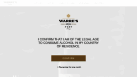 What Warre.com website looked like in 2019 (5 years ago)