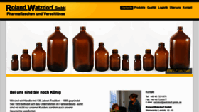 What Watzdorf-gmbh.de website looked like in 2019 (5 years ago)