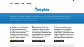 What Webgilde.com website looked like in 2019 (5 years ago)
