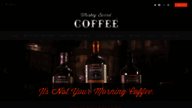 What Whiskeybarrelcoffee.com website looked like in 2019 (5 years ago)