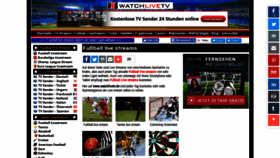 What Watchlivetv.de website looked like in 2019 (5 years ago)