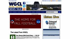 What Wgclradio.com website looked like in 2019 (5 years ago)