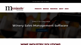 What Winesoftware.com website looked like in 2019 (5 years ago)