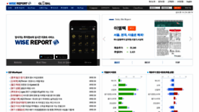 What Wisereport.co.kr website looked like in 2019 (5 years ago)