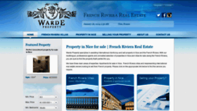 What Wardeproperty.com website looked like in 2019 (5 years ago)