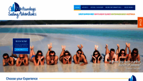 What Whitsundayssailingadventures.com.au website looked like in 2019 (5 years ago)