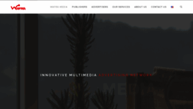 What Waframedia.com website looked like in 2019 (5 years ago)