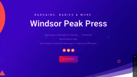 What Windsorpeak.com website looked like in 2019 (5 years ago)