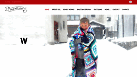 What Wrapwithlove.org website looked like in 2019 (6 years ago)