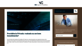 What Wgfinancas.com.br website looked like in 2019 (5 years ago)
