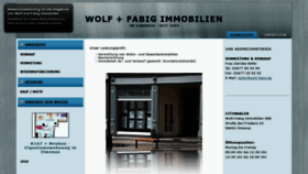 What Wolf-fabig.de website looked like in 2019 (5 years ago)