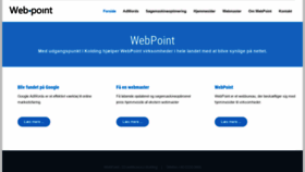 What Web-point.dk website looked like in 2019 (5 years ago)