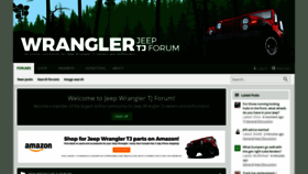 What Wranglertjforum.com website looked like in 2019 (5 years ago)