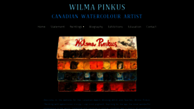 What Wilmapinkus.ca website looked like in 2019 (5 years ago)