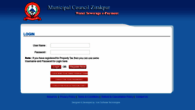 What Wspayment.mczirakpur.org website looked like in 2019 (5 years ago)