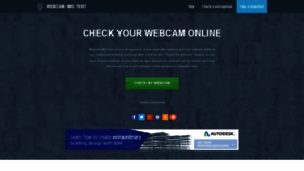 What Webcammictest.com website looked like in 2019 (5 years ago)