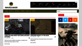 What Wargamer.com website looked like in 2019 (5 years ago)
