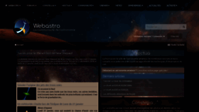 What Webastro.net website looked like in 2019 (5 years ago)