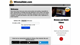 What Winmaildat.com website looked like in 2019 (5 years ago)