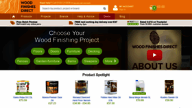 What Wood-finishes-direct.com website looked like in 2019 (5 years ago)