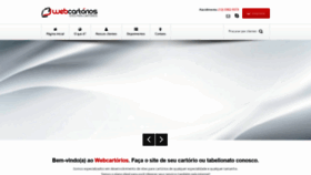 What Webcartorios.com.br website looked like in 2019 (5 years ago)