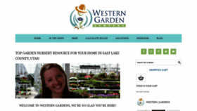 What Westerngardens.com website looked like in 2019 (5 years ago)