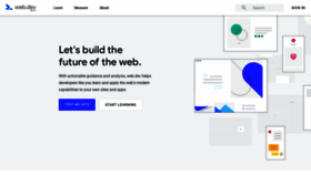 What Web.dev website looked like in 2019 (6 years ago)