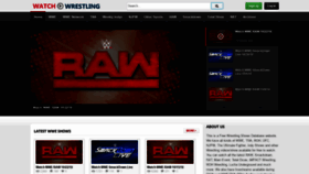 What Watchwrestling.nl website looked like in 2019 (5 years ago)