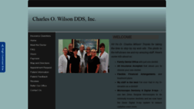 What Wilsondentist.com website looked like in 2019 (5 years ago)