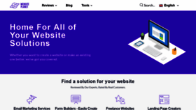 What Websiteplanet.com website looked like in 2019 (5 years ago)
